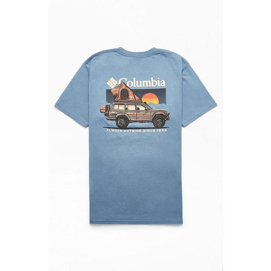 Columbia Men's Crawl T-Shirt Unisex Cotton Shirt