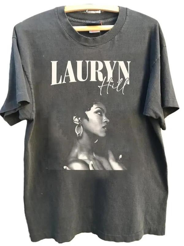 Comfort Color Lauryn Hill Rap T-Shirt, Lauryn Hill Album Rap Retro Graphic Unisex T-Shirt Hoodie, Sweatshirt | DripVista.com