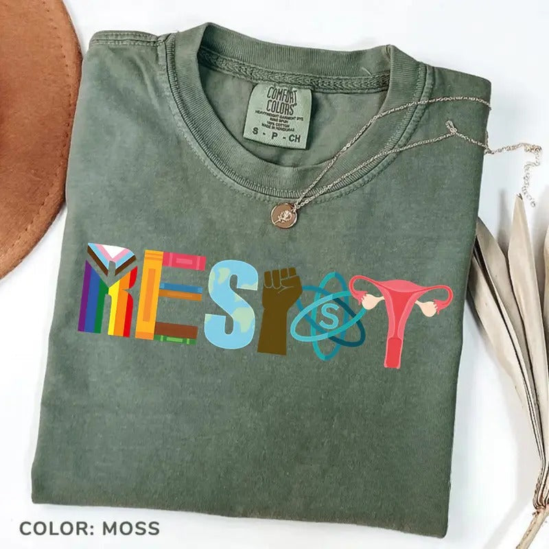 Comfort Color Not My President Tee, Anti Trummm Anti Hate T-shirt, Gift For Democrat Protest T-shirt, Feminist Gift Sarcasm Politics Shirt