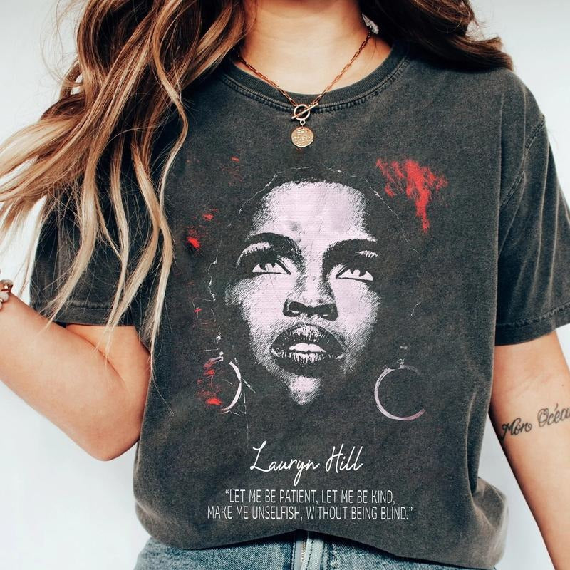 Comfort Color The Miseducation of Lauryn Hill Tshirt, Lauryn Hill Album Shirt, World Tour 2024, Gift for men women...