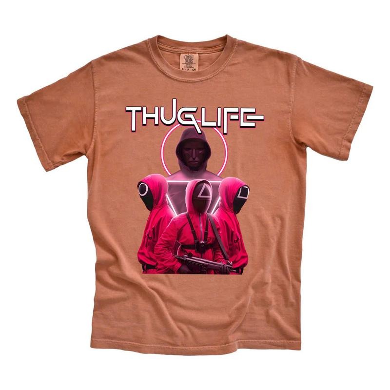 Comfort Colors  Thug Life Squidgame  Shirt