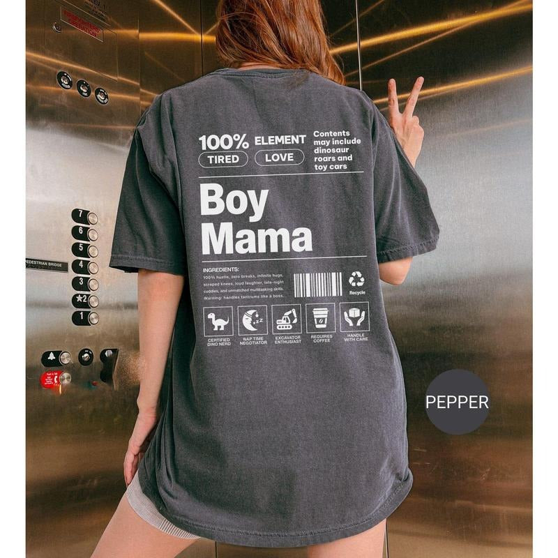 Comfort Colors Boy Mama Shirt, Funny Mom Definition Shirt, Boy Mama Club, Mothers Day Gift, Mommy Shirt, Mother Son Gift, Tired Mom T-Shirt