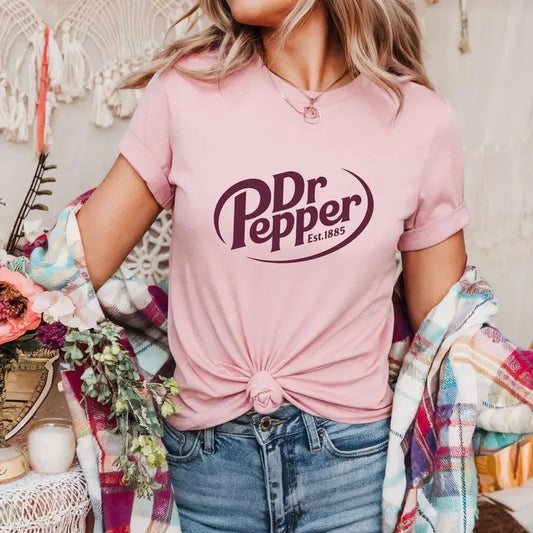 Comfort Colors Dr Pepper Shirt Vintage Style, Retro Dr Pepper Shirt, Soda Lovers, Gift for Soda Fans