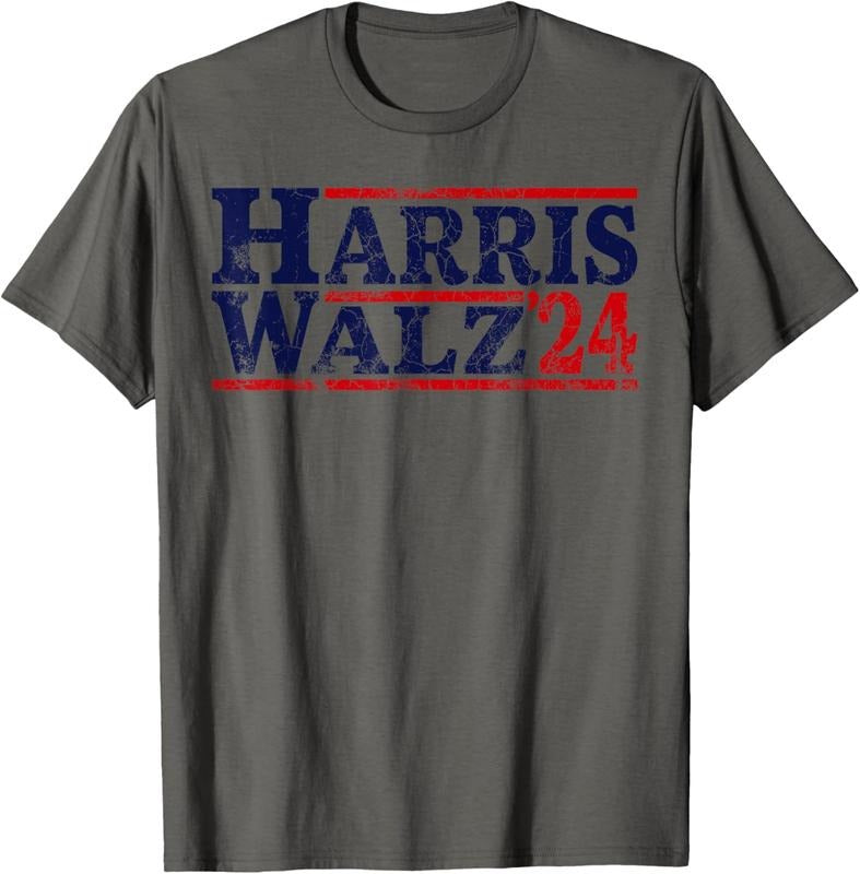Comfort Colors Election Kamala Harris Tim Waltz 2024 T-Shirt, Harris Walz 2024 Shirt