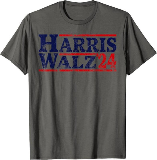 Comfort Colors Election Kamala Harris Tim Waltz 2024 T-Shirt, Harris Walz 2024 Shirt