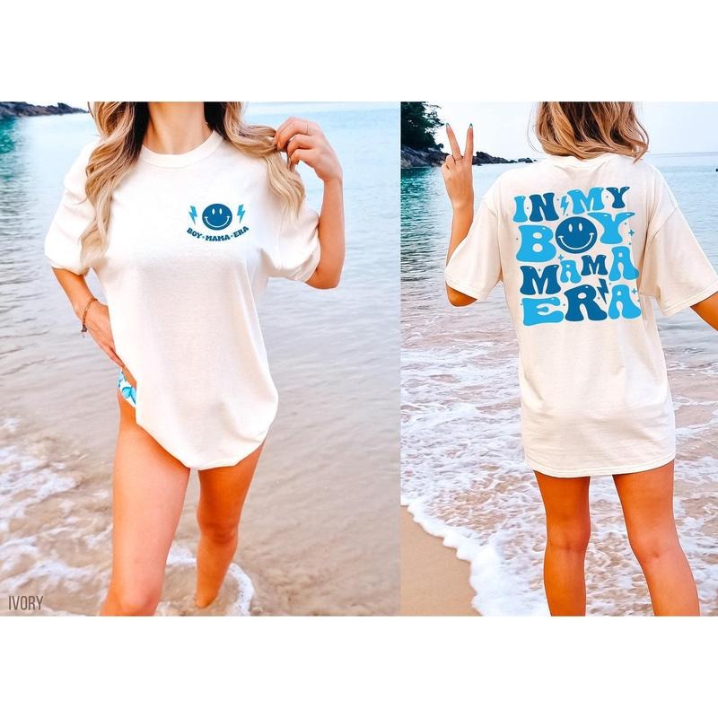 Comfort Colors In My Boy Mama Era Shirt, Boy Mama Club Tshirt, Boy Mama Tee, New Mom Gift, Boy Mama Era Shirts, Gift For Her, Mom Era Gift