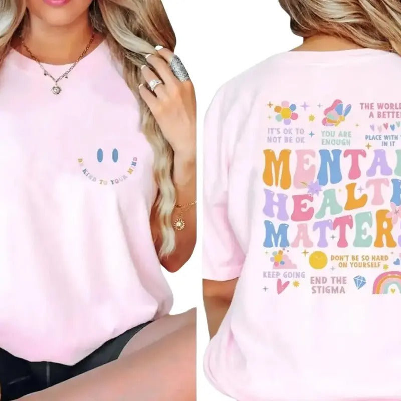 Comfort Colors Mental Health Matters Shirt