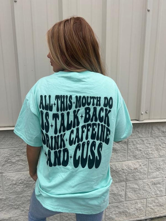 Comfort Colors Mouth Do Graphic Tee