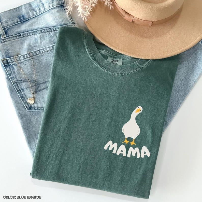 Comfort Colors One Silly Goose First Birthday Shirt, 1st Birthday Silly Goose Theme Mama Dada Goose Tee, Mother's Day Shirt, Gift For Dad
