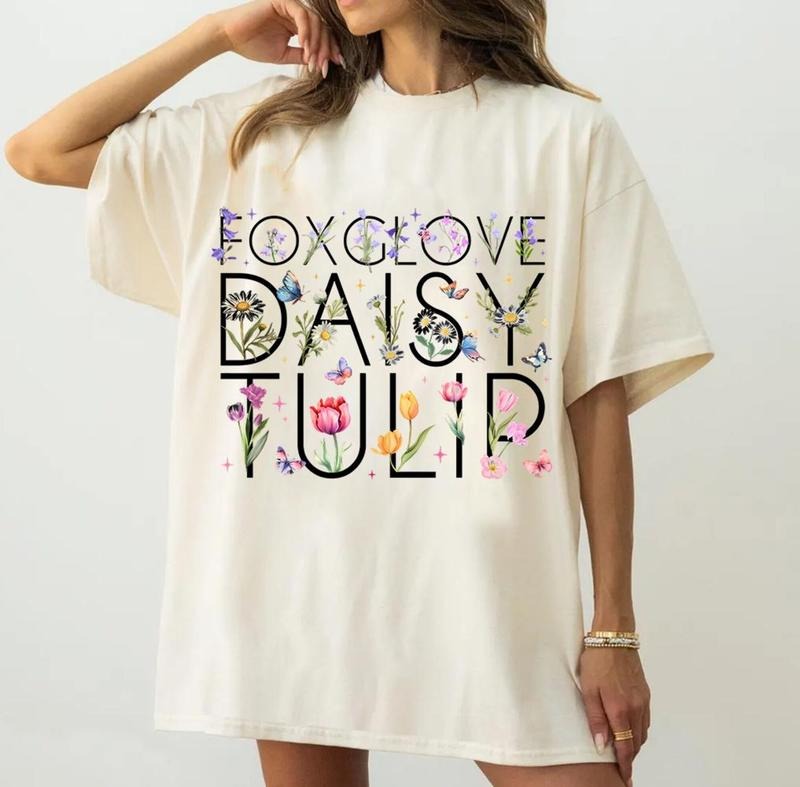 Comfort Colors Subtle FDT T-Shirt, Anti Trump Shirt, Forget Me Not Daisy Tulip Tee, Feminist Gift, Equality Matters, Political Unrest, Gift Ideas