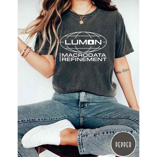 Comfort color Lumon Macrodata Refinement Severance Tee, Severance Inspired Tshirt, Lumon Industries tee, Vintage Lumon , TV Show Inspired Tee