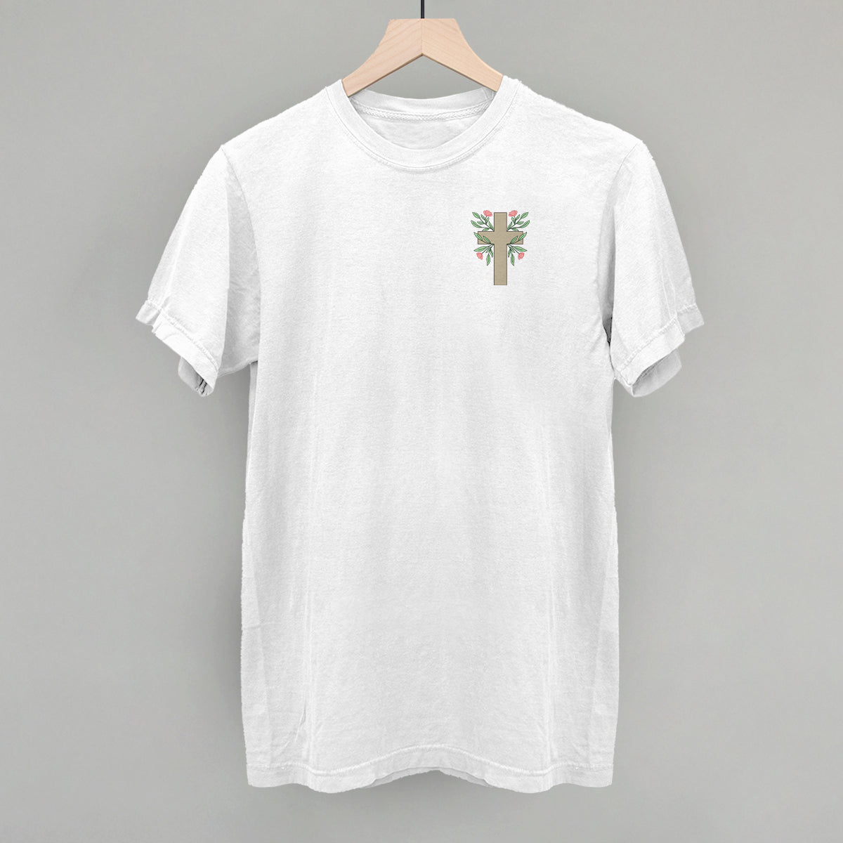 Floral Cross (Left Chest)