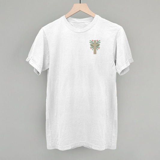 Floral Cross (Left Chest)