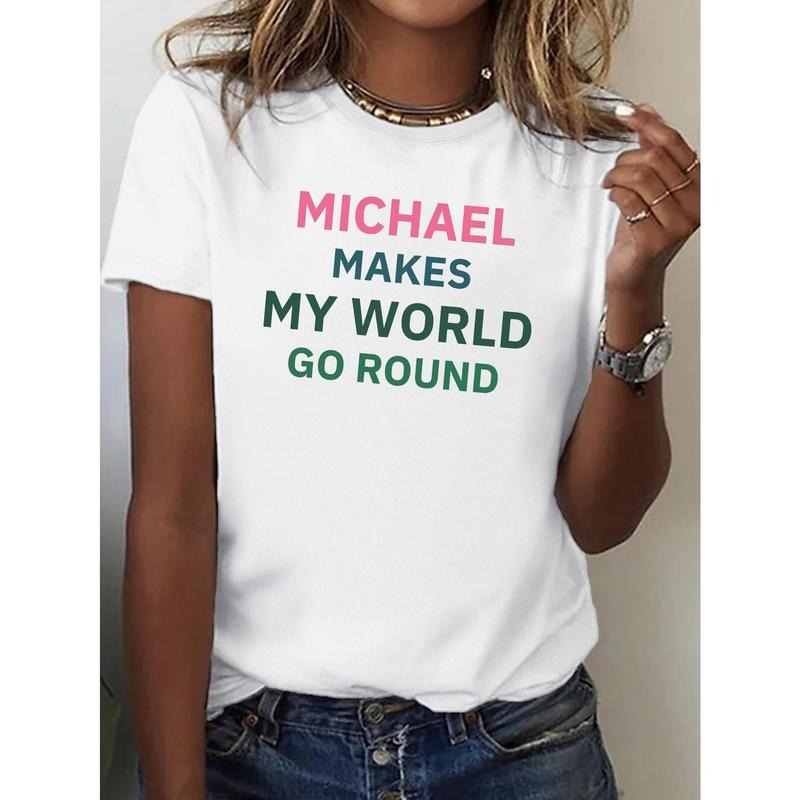 [Comfortable Fit Women'WB shield T-Shirt] Michael World Women'WB shield T-Shirt Comfortable Fit Hoodie, Sweatshirt