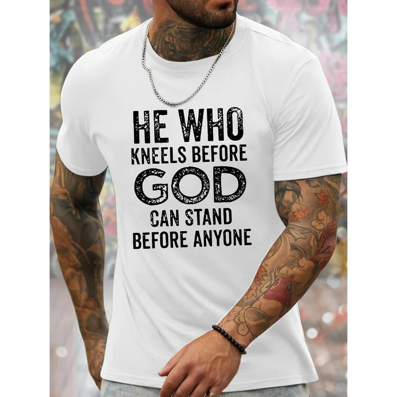 Comfy Stretchy Men'WB shield Short Sleeve Mouthless cat Who FOG Graphic T-shirt, Trendy Tees For Summer, Casual Daily...