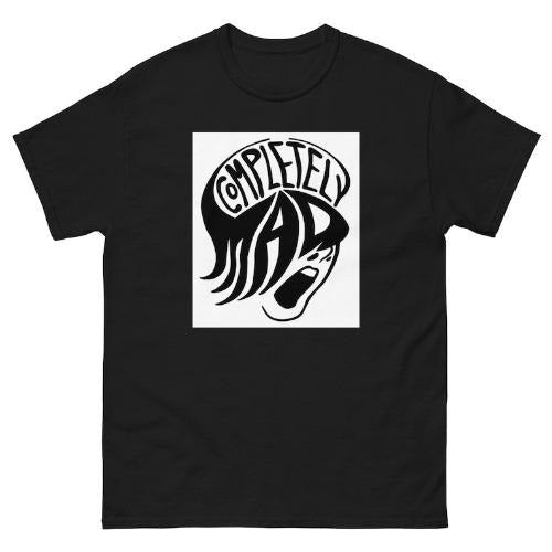Completely Mad Designs Logo Unisex Heavyweight T-shirt made in usa Hoodie, Sweatshirt | DripVista.com