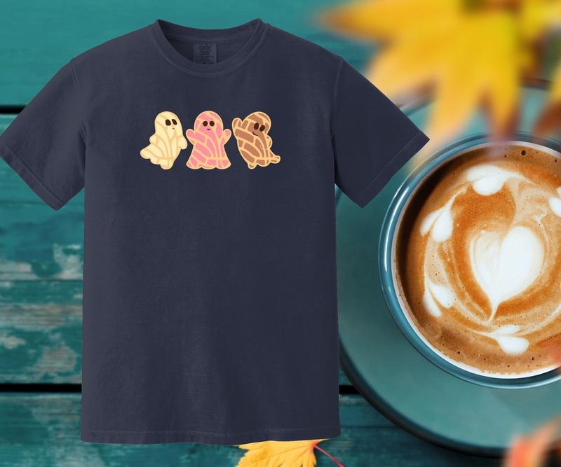 Concha Ghost Halloween Tee shirt Hoodie, Sweatshirt | DripVista.com