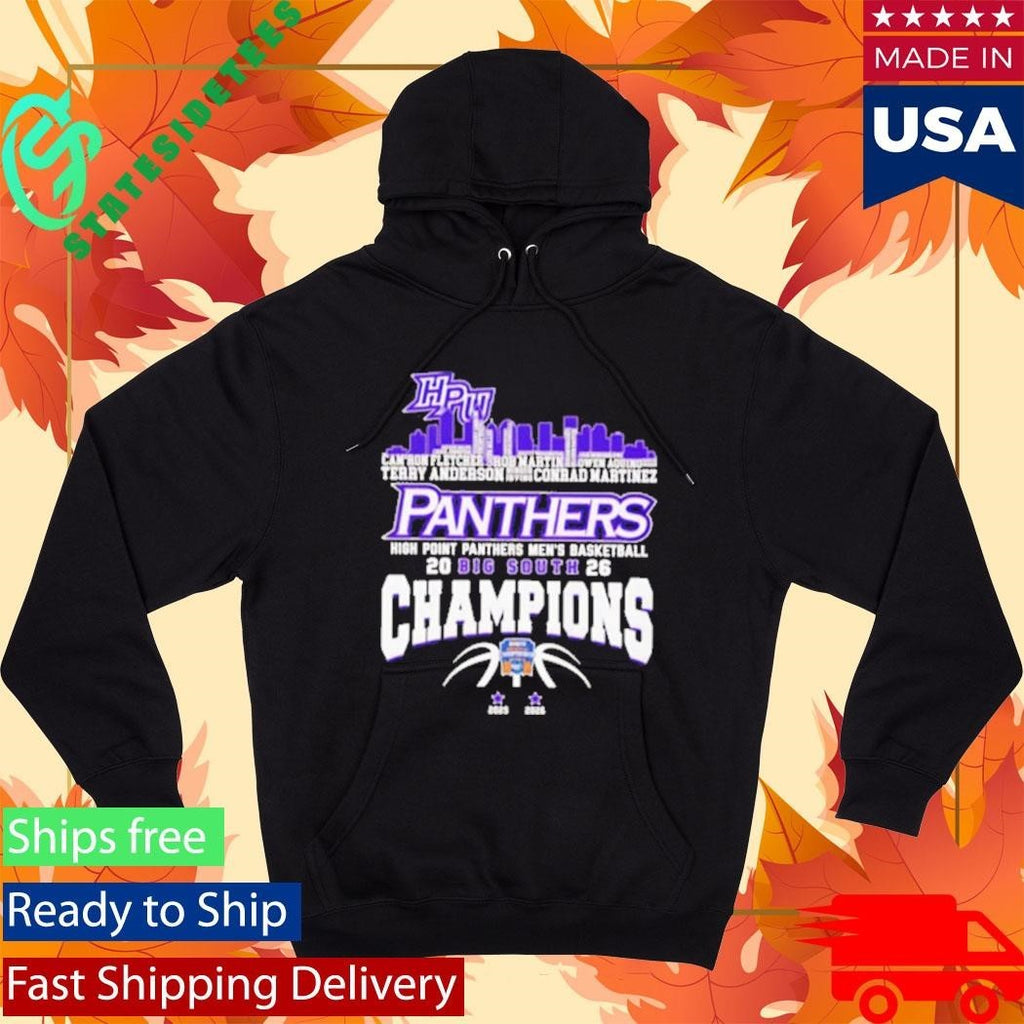 Congrats High Point Panthers Champions 2026 Big South Men’s Basketball Shirt