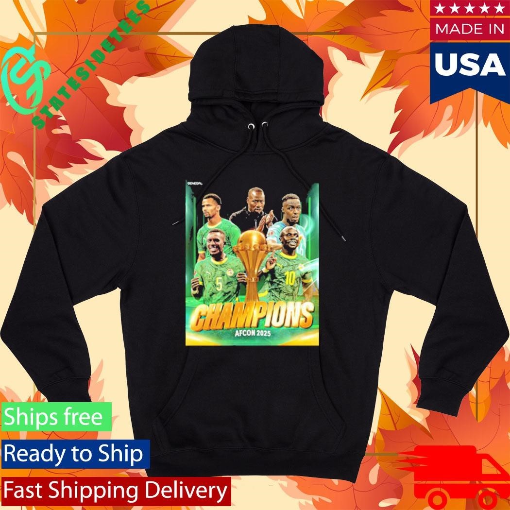 Congrats Senegal Champions AFCON 2025 Shirt