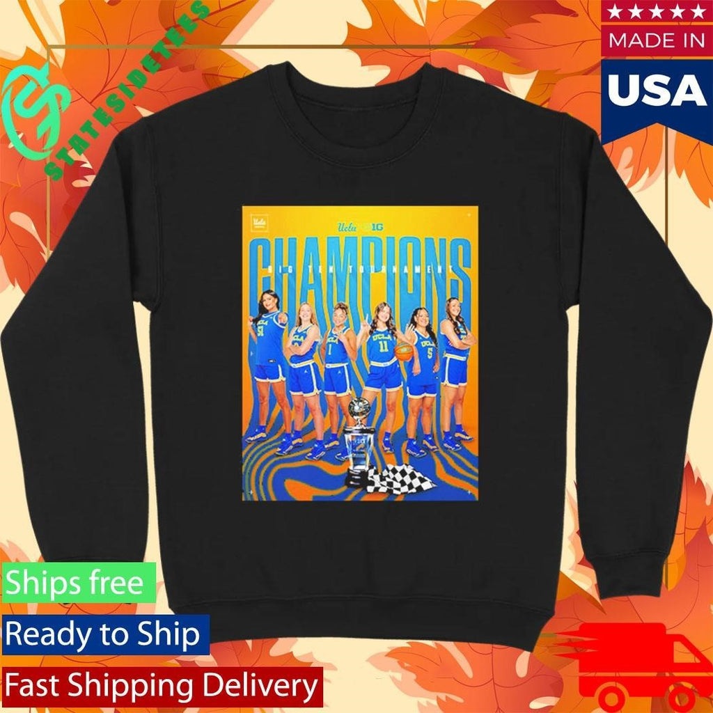 Congrats UCLA Bruins Women’s Basketball Champions Big Ten Tournament 2025 26 Shirt
