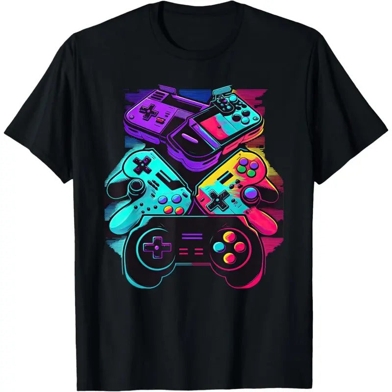 Control gamer Video Game Controller T-Shirt made in usa Hoodie, Sweatshirt | DripVista.com