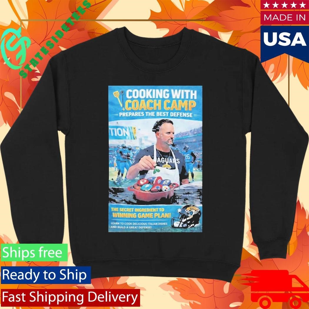 Cooking With Coach Camp Shirt