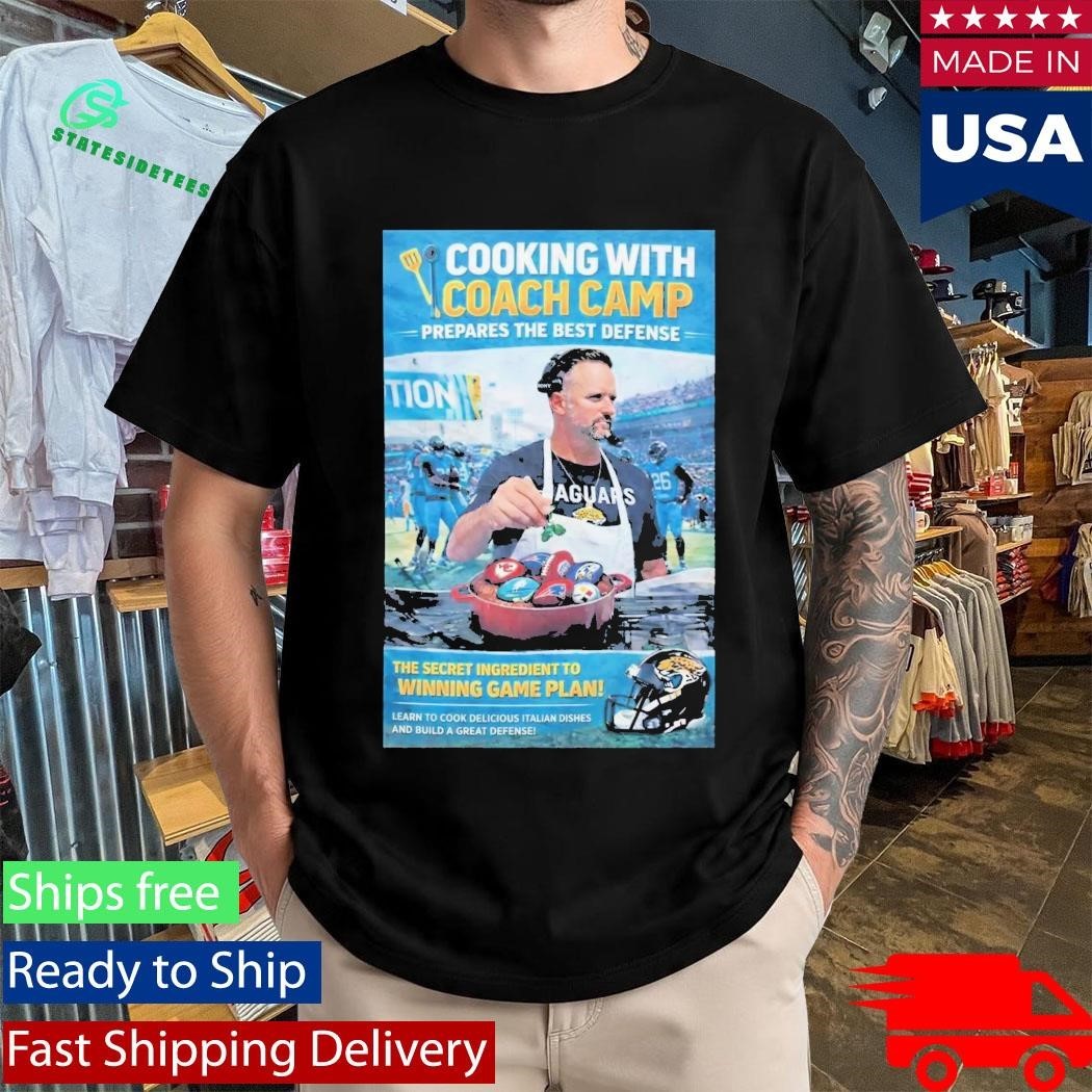 Cooking With Coach Camp Shirt