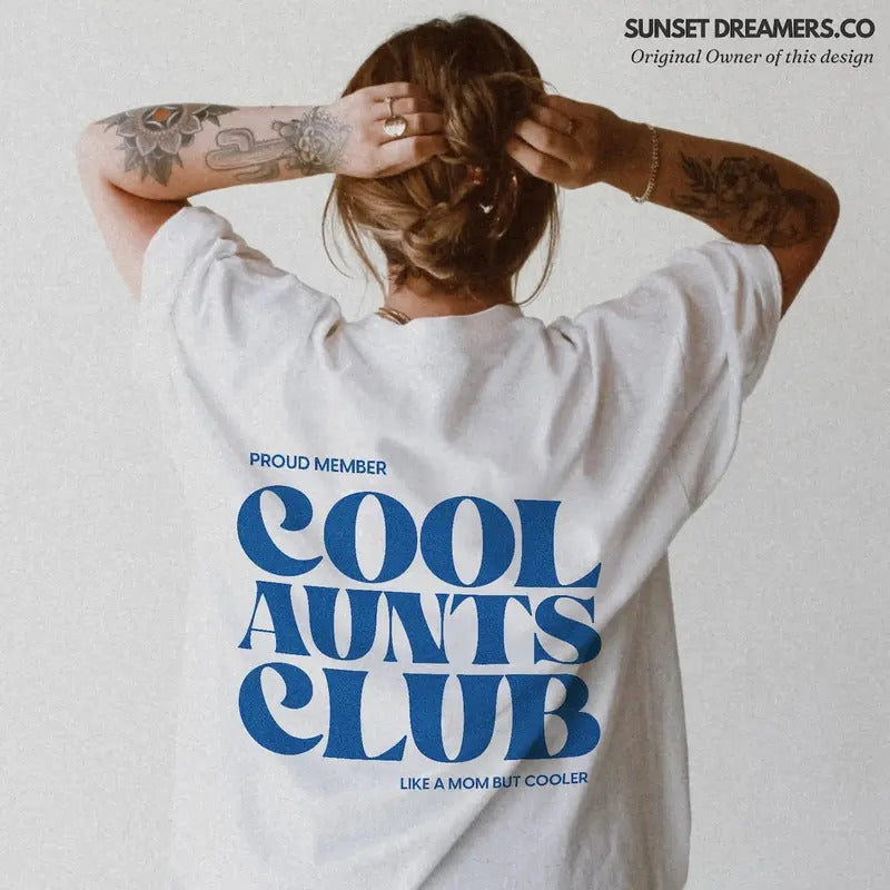 Cool Aunts Club Aunt shirt  , Mother's Day shirt Hoodie, Sweatshirt | DripVista.com