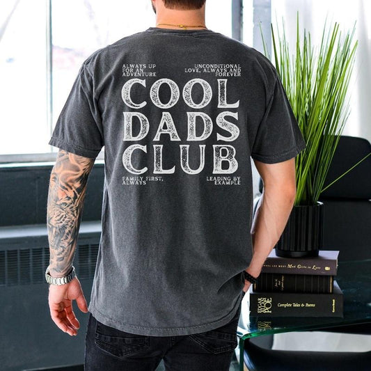 Cool Dads Club Comfort Colors Shirt, The Cool Dad Stuff, 1st Father Day Gift for Expecting Dad, Gender Reveal Gift For Dad Birthday Gift