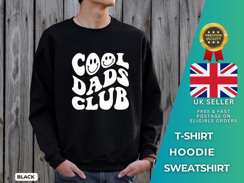 Cool Dads Club Sweatshirt Cool Dad Club T-shirt Cool Dad Hoodie Fathers Day T-shirt Best Gift For...