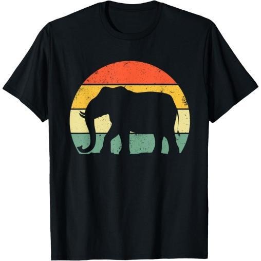 Cool Elephant Art For Men Vintage Elephant Lovers T-Shirt Made in USA Hoodie, Sweatshirt | DripVista.com