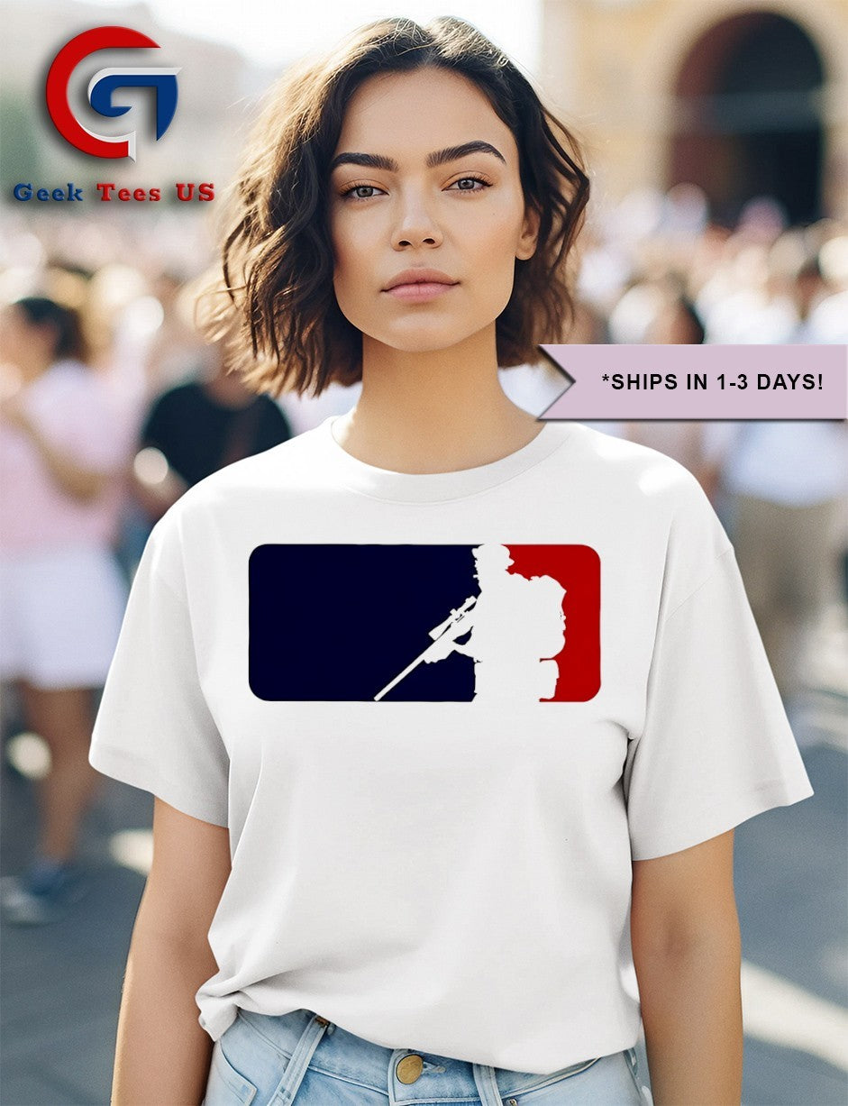 Cool MLB Sniper logo shirt