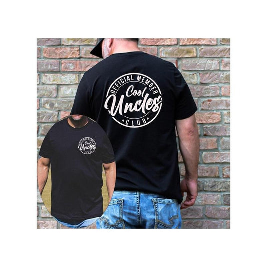 Cool Uncles Club Double Sides T-shirt, Uncle Gift, Uncle Birthday Gift, Uncle Sweatshirt, Cool Uncle Sweatshirt, New Uncle Gift