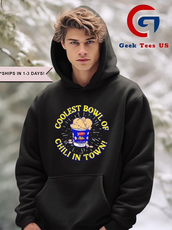 Coolest bowl of Chili in Town Graeters Skyline Ice Cream shirt
