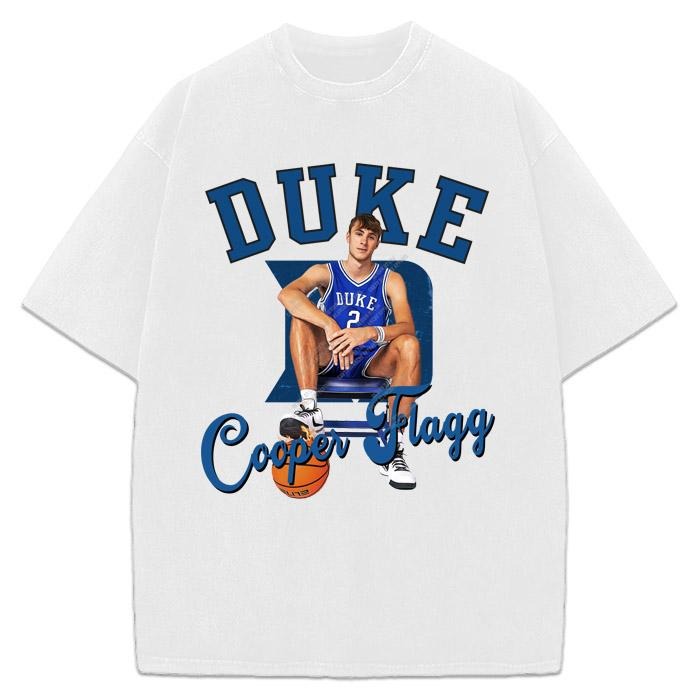 Cooper Rookie College Basketball Style Men T-Shirt Crewneck Cotton