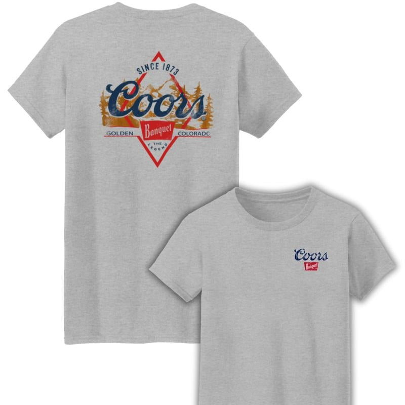 Coors Golden Colorado Banquet Two Sides Cotton Unisex T-Shirt