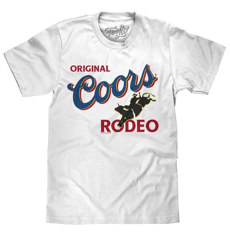 Coors Original Rodeo Beer T-Shirt - White
