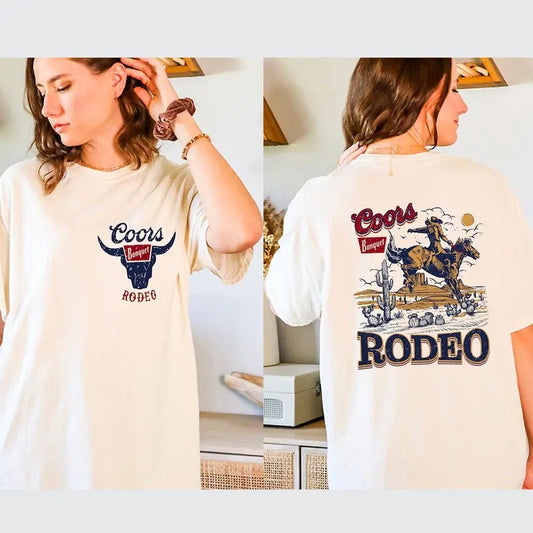 Coors Rodeo Comfort Colors Shirt, Retro Coors Cowboy Tshirt, The Original Coors Cowboy T Shirt, Desert Shirt