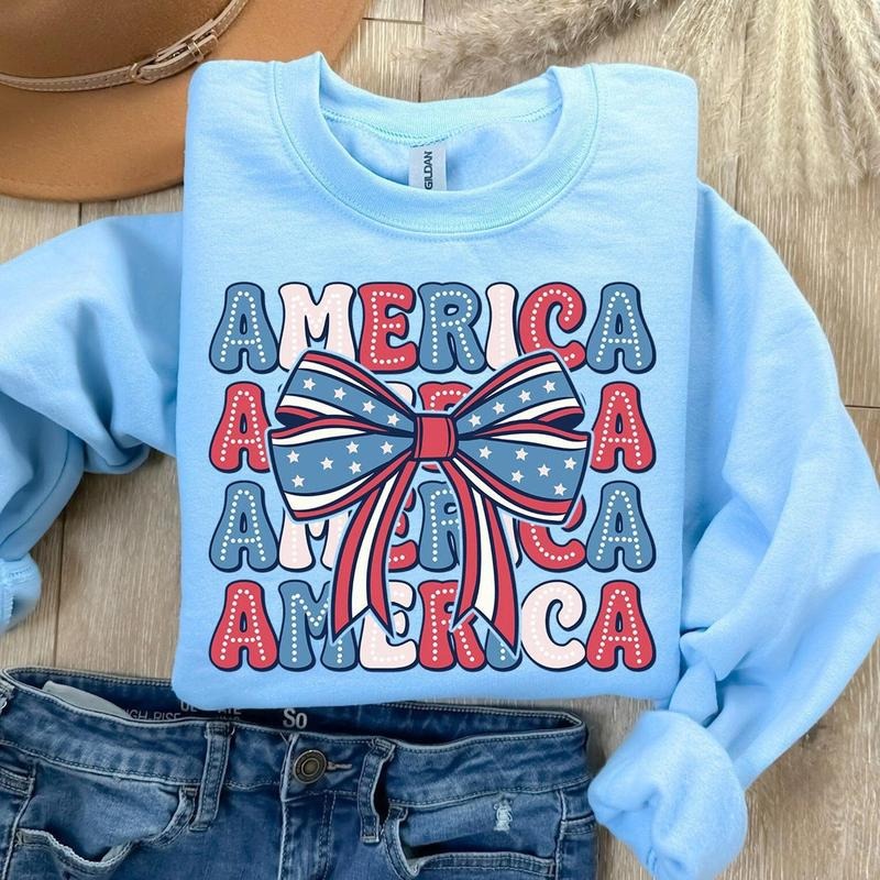 Coquette American Flag USA Svg Shirt, Retro America Shirt, 4th Of July Shirt, 4th Of July Sublimation Design, America ,...
