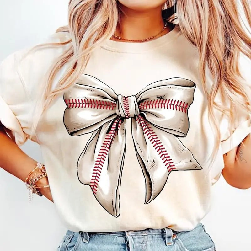 Coquette Baseball Shirt, Mama Sweatshirt, T-Shirt, Hoodie, Vintage Baseball Bow Shirt, Bow Baseball Shirt, Game Day...
