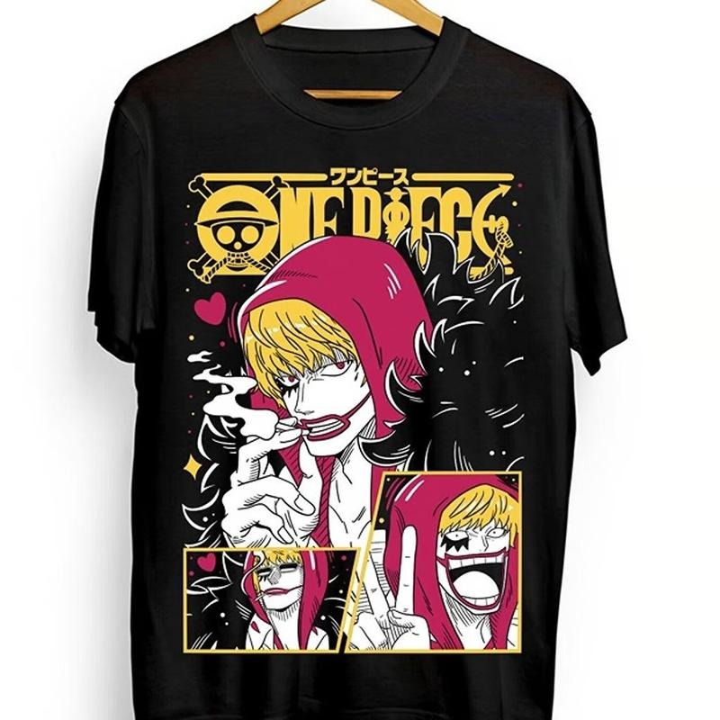 Corazon T-shirt One Piece Anime Manga Graphic Tee T-Shirt 3XL