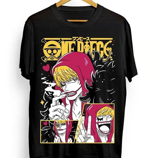 Corazon T-shirt One Piece Anime Manga Graphic Tee T-Shirt 3XL