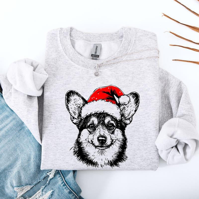 Corgi, Dog Lover Apparel, Pet, Dog Breed, Cute Sweatshirt, Crew Neck, Women's, Crewneck T-Shirts, Hoodie | DripVista.com