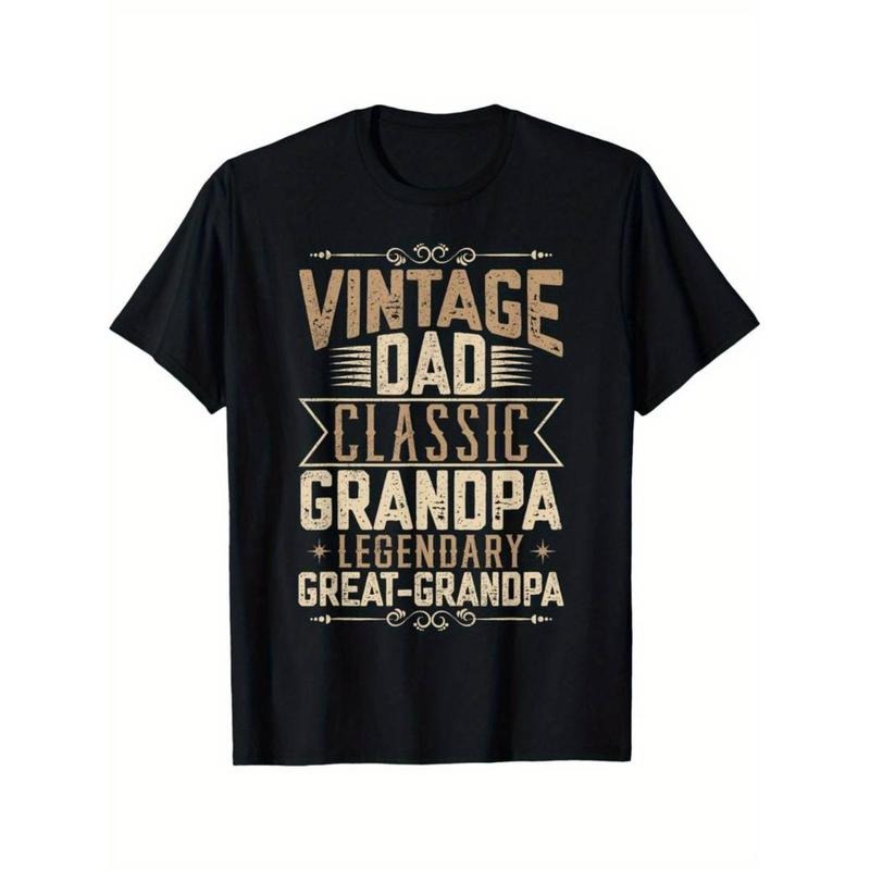 [Cotton Legendary Grandpa Tee] Cotton "Legendary Grandpa" T-Shirt