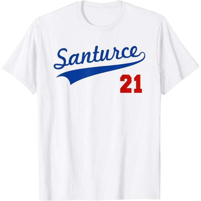 Cotton Short Sleeve Santurce 21 Puerto Rico Spiky hair fighters Boricua Men Women T-Shirt For Men Women Hoodie, Sweatshirt