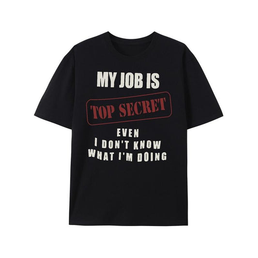 [Cotton Summer T-shirt] Comfortable Cotton Summer T-shirt - Personalized Printing Short-sleeved Novel Tops for Men Made in USA