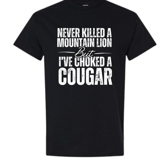 Cougar Shirt by Gildan Soft Style Tee, Bigthree Apparel Graphic Design for Men and Women - Top, Womenswear, Casual Top for Unisex