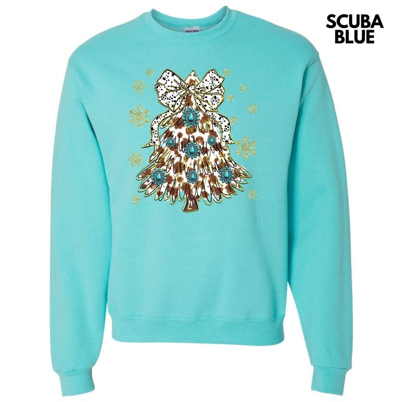 Country Christmas Tree Sweatshirt 'NLB'