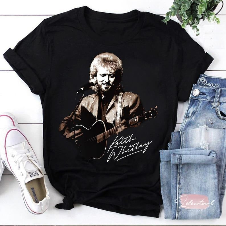 Country Music Keith Whitley Sandy T-Shirt, Keith Whitley Shirt, Singer Country Music Lover Shirt, Musician Gift
