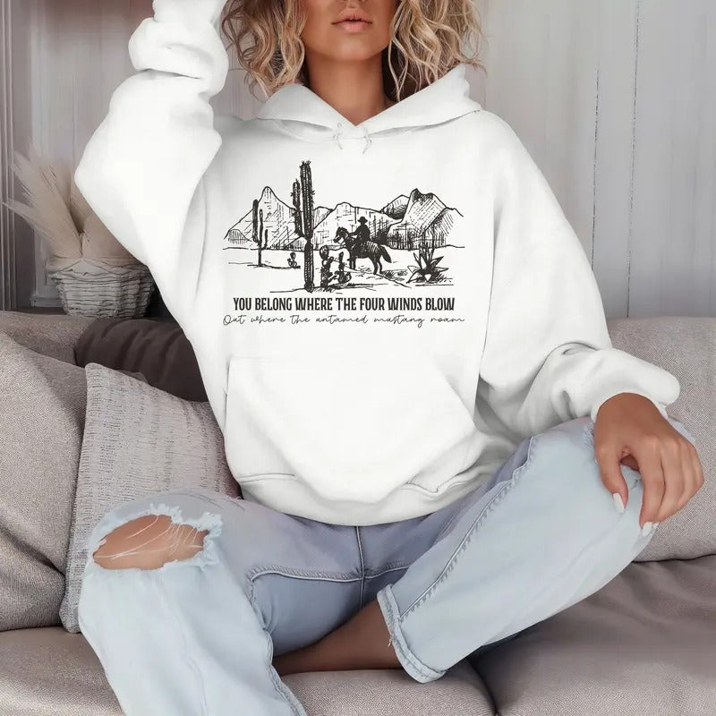 Country Music Top, Cojo Inspired Music Hoodie, Fan Merch, Concert Outfit, Unisex Long Sleeve Pullover Hoodie Shirt